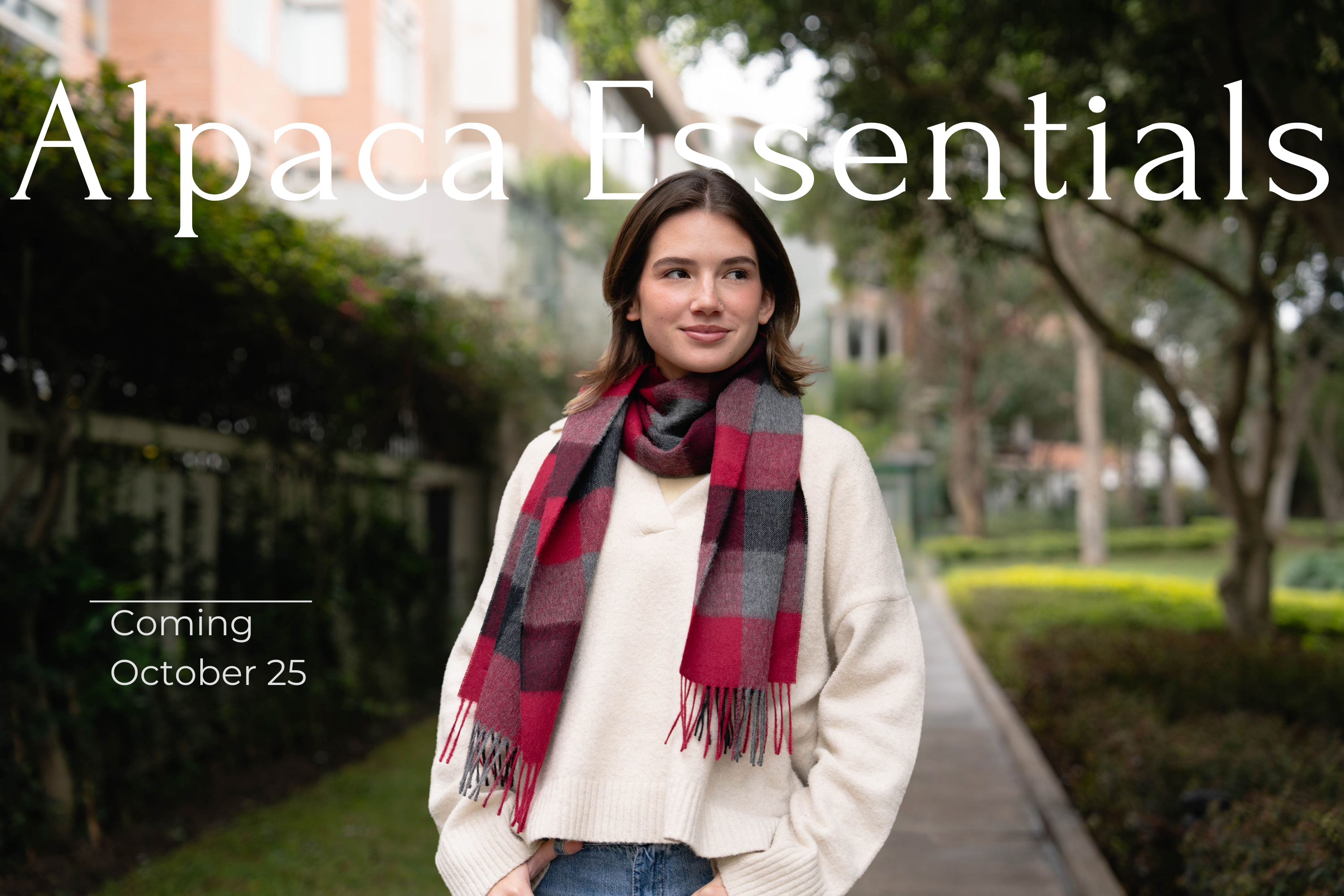 Alpaca scarf