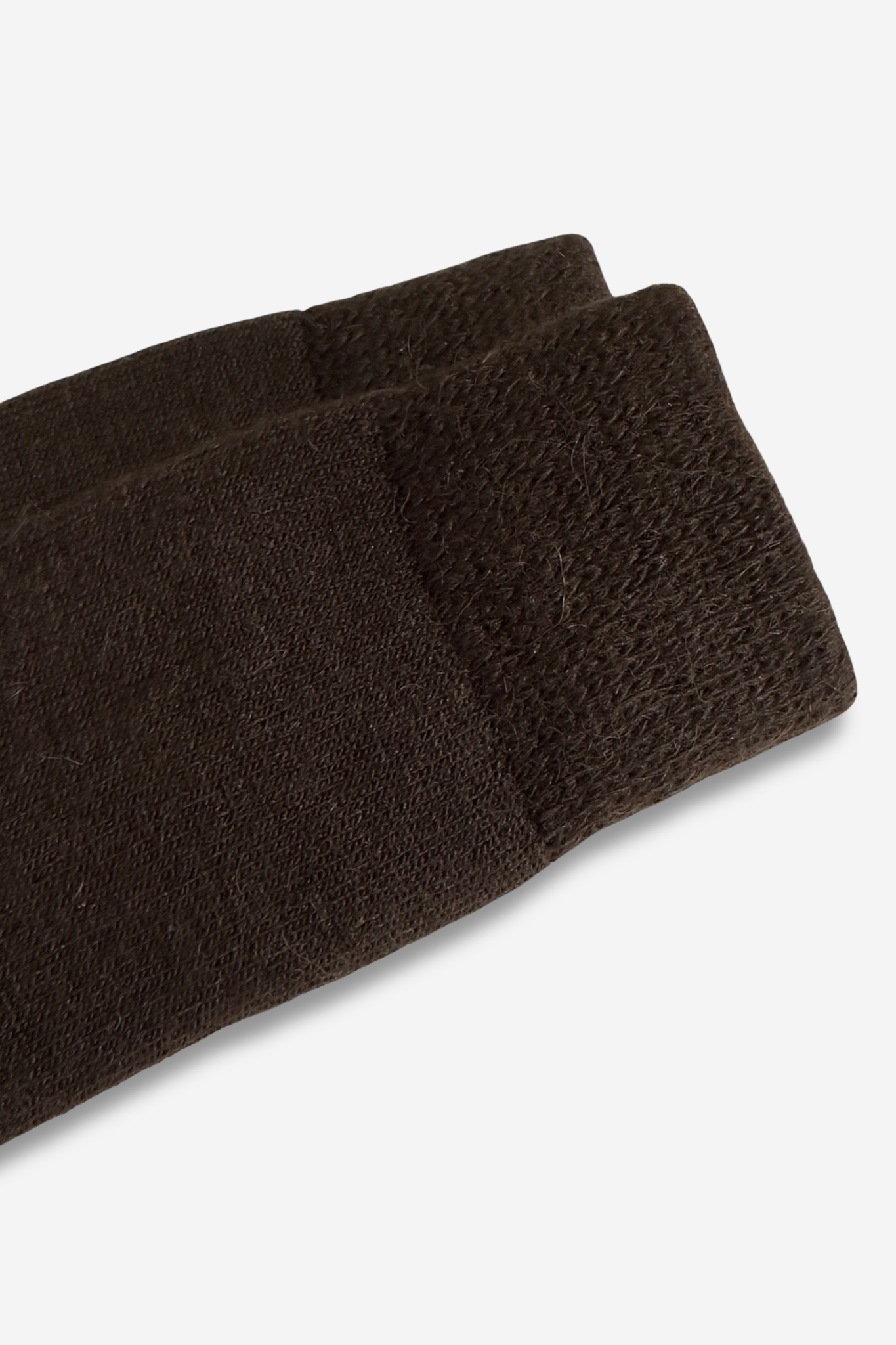 Calcetines marrones de alpaca para mujer y hombre, suaves, cálidos y confortables para el invierno.