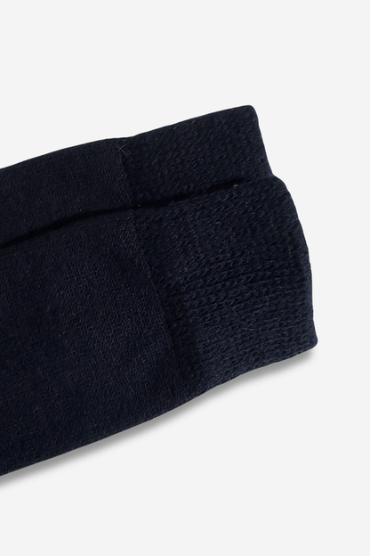 Chaussettes bleues en alpaga pour femme et homme, épaisses, chaudes et confortables