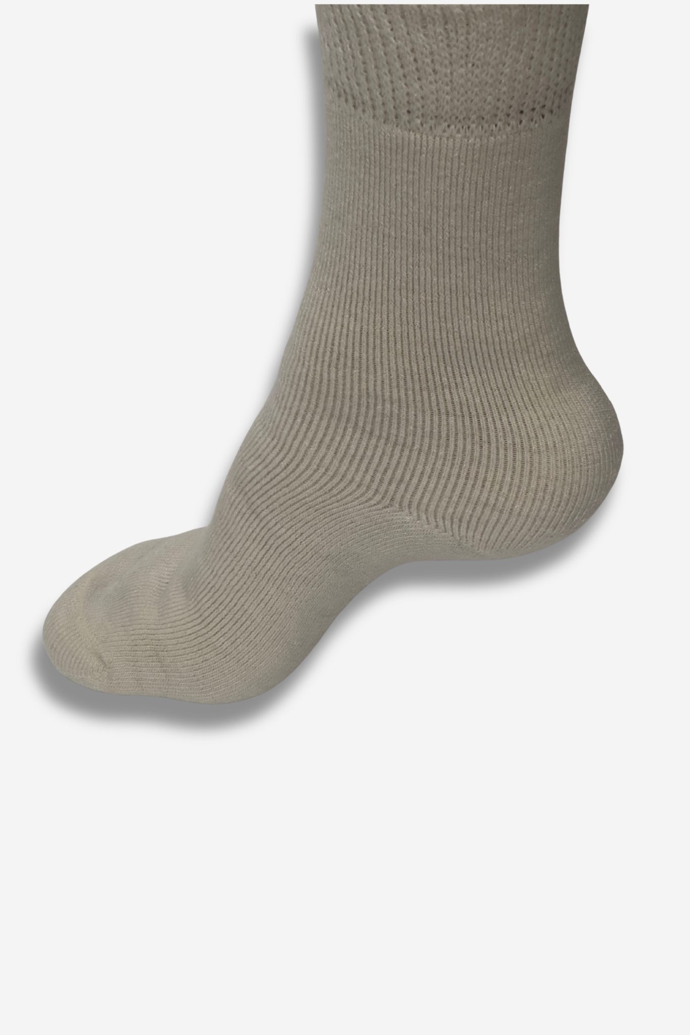 Creme Socken für Damen und Herren aus weicher Alpaka Wolle